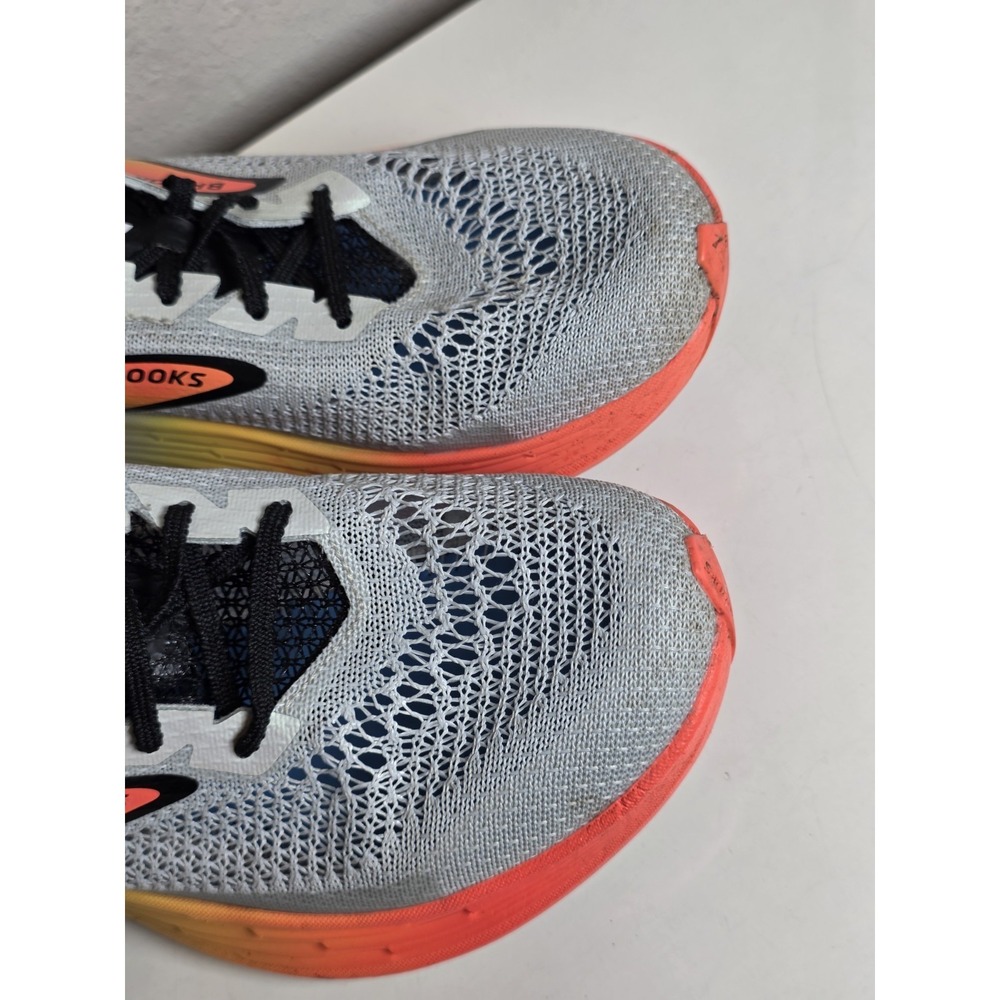 Brooks Hyperion Elite 4 Illusion Blue Orange Mens Size 7,  Women's 8.5 - Picture 2 of 15